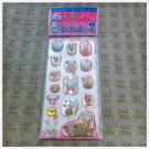 Japan Animal Dessert Sparkly Sticker KAWAII