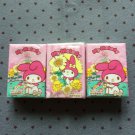 3x Japan Sanrio My Melody w/ Sunflower Tissue Packs KAWAII