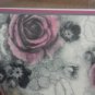 Red Vintage style handmade card