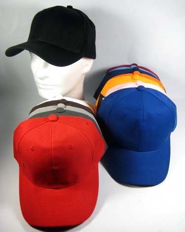 BASEBALL HAT CAP ALL COLORS 10 COLORS $4.00