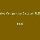 20 Obsessive Compulsive Disorder PLR Articles Digital Download