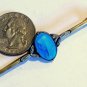Vintage Religious Art Deco Bar Pin Virgin Mary Our Lady Lourdes Jewelry Guilloche Enamel Medal