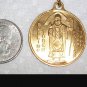 Large Vintage 1960's St. Patrick Medal Men's Catholic Jewelry Man's Medallion Pendant