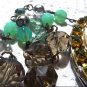 Vintage Rhinestone Jesus Christ Divine Mercy Prayer Petition Cameo Locket Glass Beads Shrine Pendant