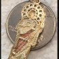 1.25" 10k White Yellow Rose Gold St. Jude Pendant CZ Halo Medal Patron Saint of Hopeless Cases