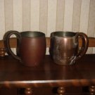 Antique Matching Chase Copper cups