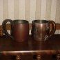 Antique Matching Chase Copper cups
