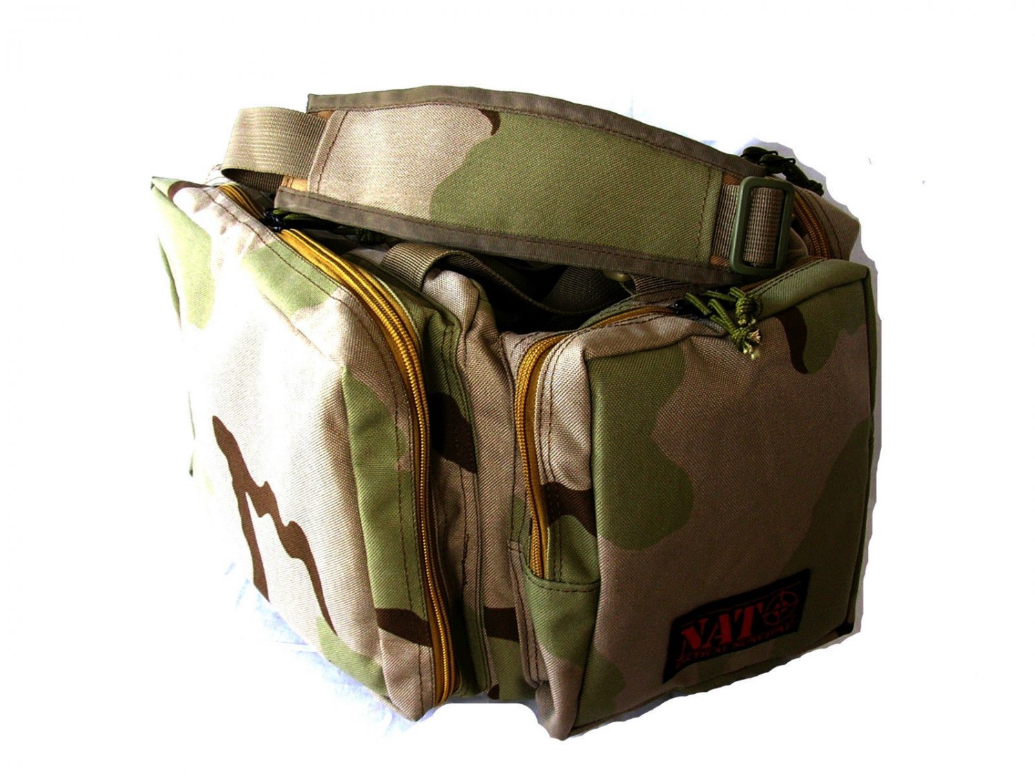 NATO® Tactical Survival™ Gun Range Bag Desert Camo