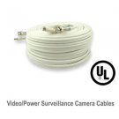 UL Listed Video/Power Surveillance Camera Premade RG59 CCTV Cable