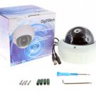 720p AHD Megapixel 2.8-12mm 30 IR LEDs Varifocal Vandalproof Dome Color Camera