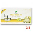 Ginger Herbal Tea Powder 20 Sachets Tea Great For Winter Tea Holiday Gift 4pk