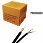 Five star Coaxial CCTV Cable UL Litsted RG59 Siamese 500 ft. Black