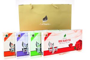 Variety Fruit & Flower Tea Extract Gift Box Set Included a Gift Bag