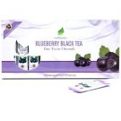 Blueberry Black Tea Powder 20 Sachets Box Set Helps Vision Health