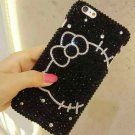 iPhone 7 Plus Case Black Bling hello kitty inspired Handmade Crystal iPhone 7 Plus Covers