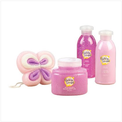 Heart Handled Bath Tote Set