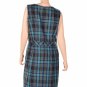 Tommy Hilfiger Sleeveless Plaid Sheath Dress Peacoat Multi 16 (Size) Women'S