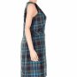 Tommy Hilfiger Sleeveless Plaid Sheath Dress Peacoat Multi 16 (Size) Women'S