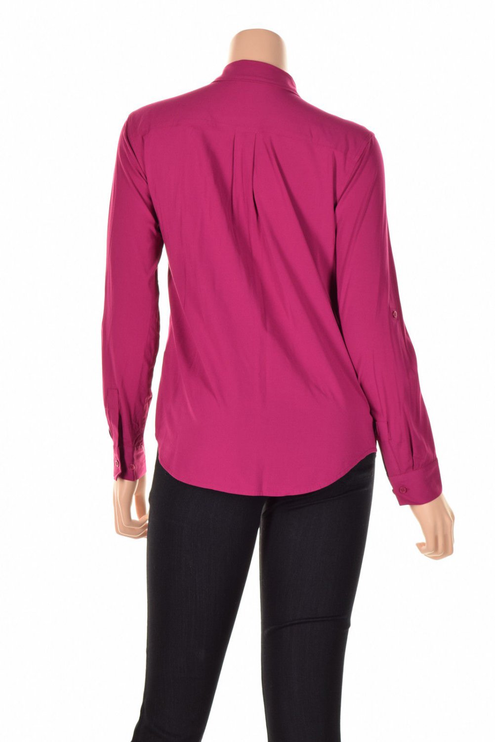 Charter Club Womens Woven Solid Tencel Shirt Pink Size Medium main image 1
