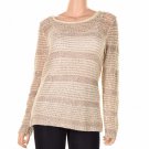 Inc International Concepts Open Knit Sequined Sweater Neutral Xl (Size) Women'S