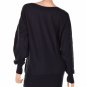 Alfani Misses Ribbed Panel Dolman Sweater Navy L ( Size ) Women'S Clothing