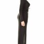 Alternative Apparel Long Sleeve Scoop Neck Maxi Dr Eco True Black Xs