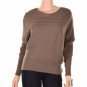 Alfani Misses Ribbed Button Cuff Dolman Swea Polished Clay M (Size) Women'S