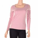Inc International Concepts Petite Long Sleeve Square Neck Lily Lavendar Ps