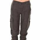 new Lucky Brand Jeans Straight Leg Cargo Soft Pants Grey 26 SizeWomen'S Clothing