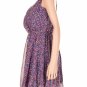 new Maison Jules Sleeveless Crew Neck Printed F Purple Potion Combo S  Women'S