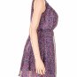 new Maison Jules Sleeveless Crew Neck Printed F Purple Potion Combo S  Women'S