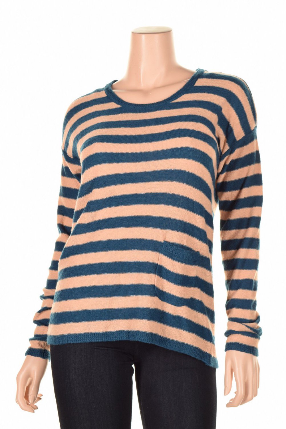 new Maison Jules Patch Pocket Striped Sweater Posedian S SizeWomen'S Clothing