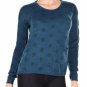 new Maison Jules Patch Pocket Metallic Dot Swea Posedian Ground Xs SizeWomen'S