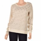 Maison Jules Scoop Neck Metallic Dot Sweats Heather Grey Combo M (Size) Women'S