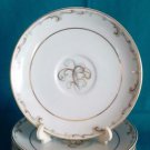 SAUCERS ~ Noritake ESTEEM #5404 Mid-Century Swirls on Ivory Ground