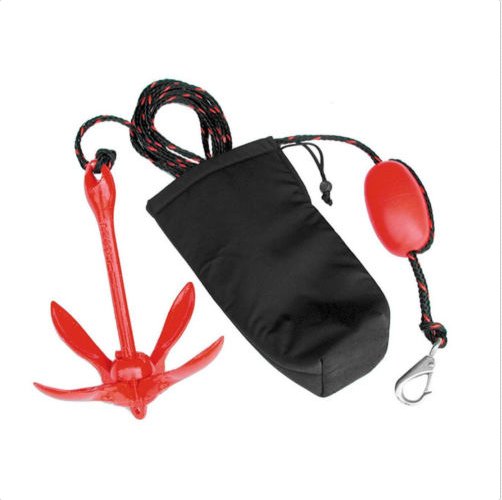 Anchor Portable Folding Kit Buoy Jet Kayak Canoe Sailboat Ski Fishing