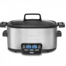 Cuisinart MSC-600 3-In-1 Cook Central 6-Quart Multi-Cooker: Slow Cooker, Brown/Saute, Steamer
