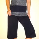 New York & Company black sexy crop professional knit pants XS Extra small