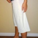 Worthington Petite Stretch 2 petite professional career crop womens pants ivory