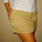 American Eagle Outfitters AEO sexy cargo khaki tan patchwork womens skirt 4