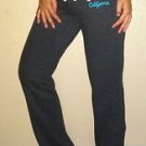 Hollister HCO SoCal | surf gray grey board womens pants sweats  M | script logo
