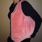 GOLDIE sexy blush velvet pink crushed velvet hobo bag purse tote