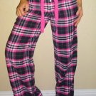 Xhilaration sleep lounge womens plaid sexy pink beach sleep pants  XS small