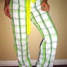 Victorias Secret VS PINK sexy plaid burst womens lounge pants surf sleep beach