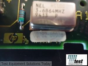 Agilent HP 08782-60036 Processor Board Assembly (Parts-D)