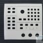 Agilent 08757-80084 Front Pannel Overlap (PART)