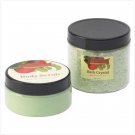 Apple Body Scrub and Crystal Set