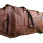 Real Handmade Leather Duffle / Luggage / Sports / Gym Bag