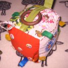 Baby sensory toy soft block cube