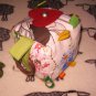 Baby sensory toy soft block cube